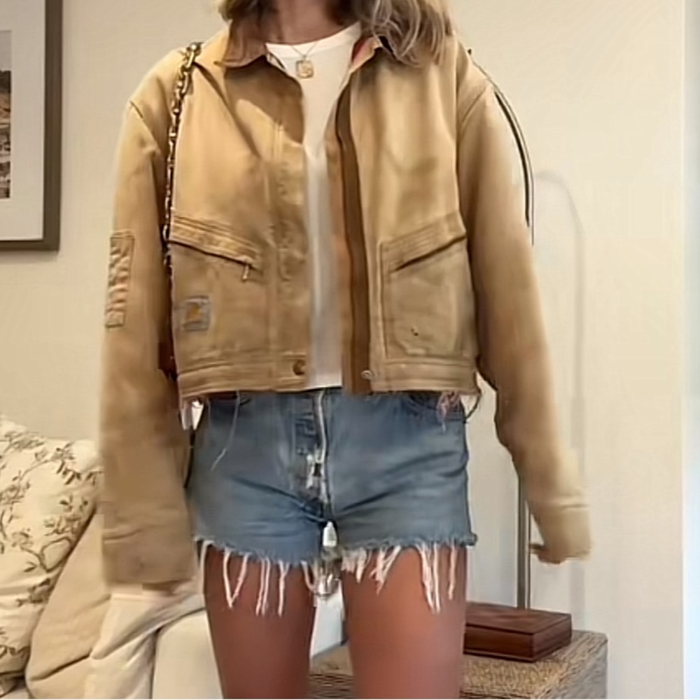 Carhartt insulated cropped jacket
